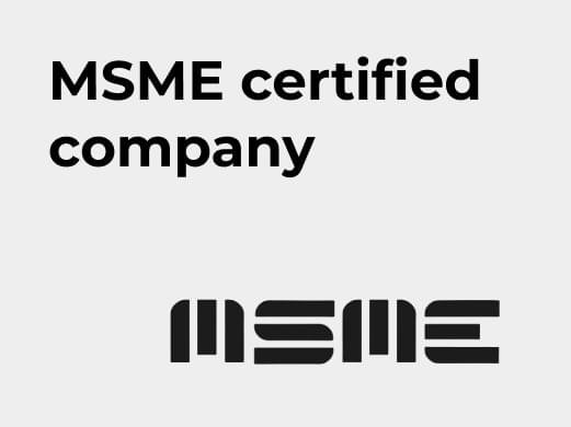 msme Certified Company